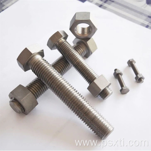 Gr2 Titanium Hex Head Bolt